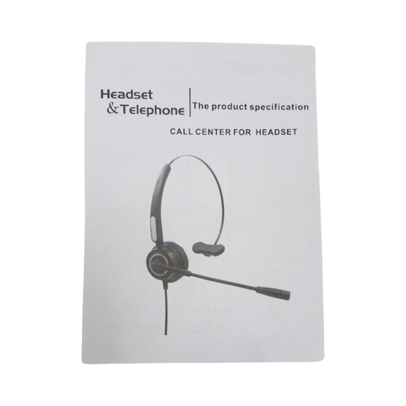 NIB TRIPRO 4-Pin RJ9 Telephone Headset for Landline Desk Phones (H510-RJ) - Picture 7 of 11